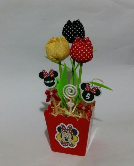 Centro de Mesa da Minnie *