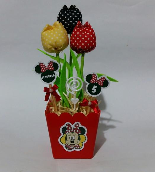 Centro de Mesa da Minnie *