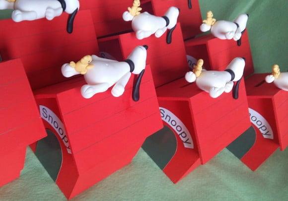 Centro de Mesa do Snoopy