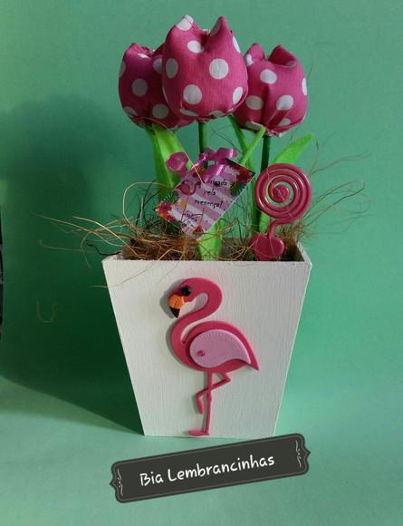 Centro de Mesa Flamingo