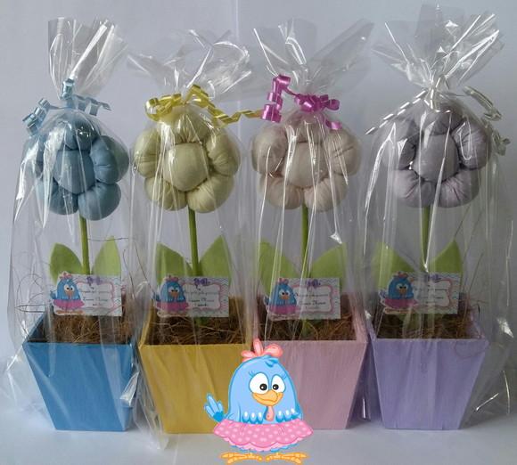 Centro de Mesa Galinha Pintadinha Candy Color
