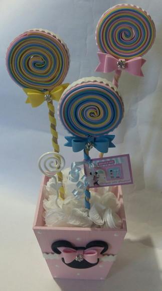 Centro de Mesa Minnie Confeiteira