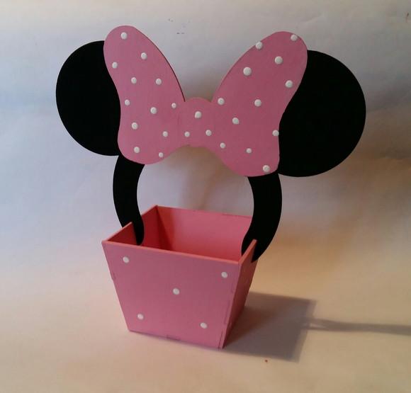 Centro de Mesa Minnie Rosa
