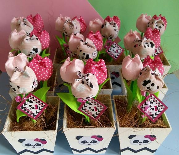 Centro de Mesa Panda