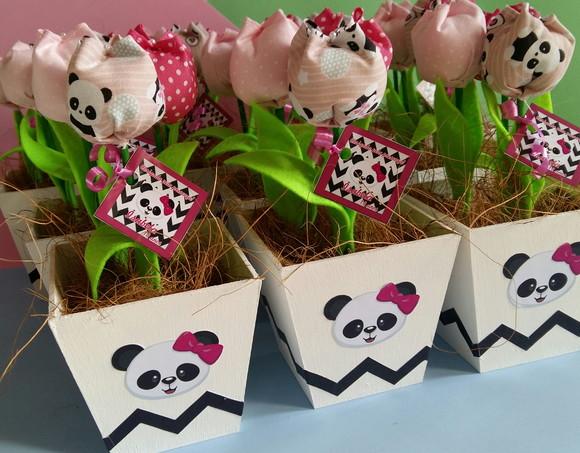 Centro de Mesa Panda