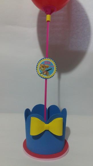 Centro de Mesa Patrulha Canina