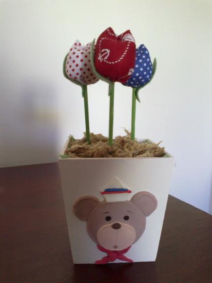 Centro de Mesa Urso Marinheiro