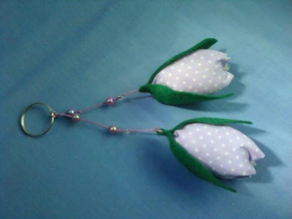 Chaveiro Tulipa