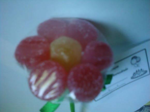 Flor de Bala de Goma