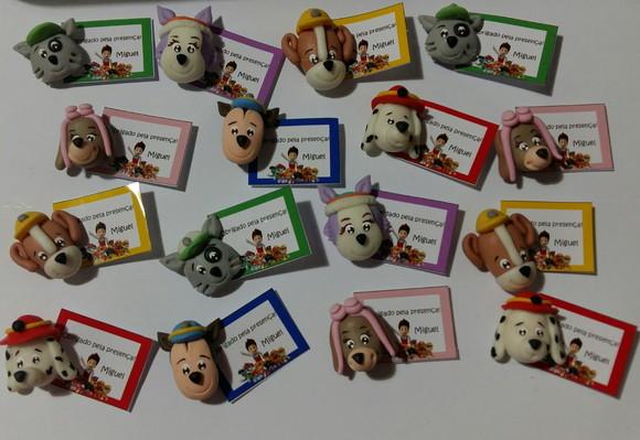 Imã de Geladeira Patrulha Canina