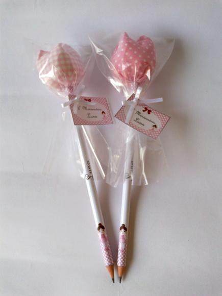 Lápis Bailarina Rosa - promoçãoooooooooo