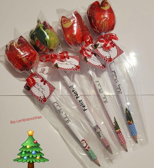 Lápis de Natal