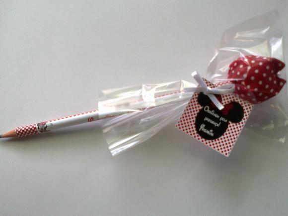 Lápis Personalizado com Tulipa