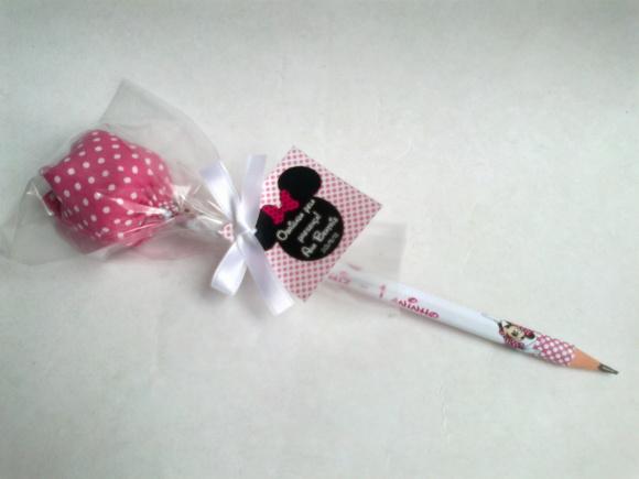Lápis Personalizado com Tulipa