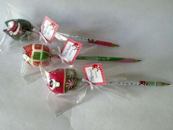 Lápis Personalizado Natal