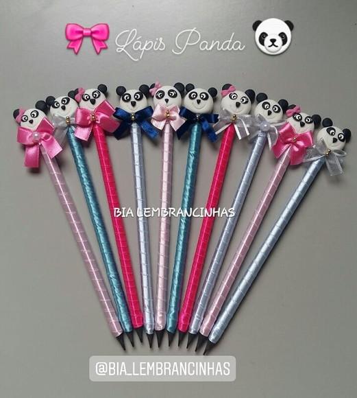 Lápis Ponteira Panda