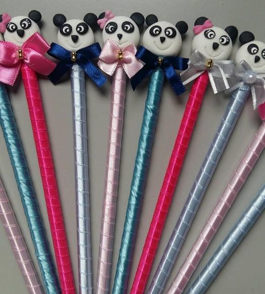 Lápis Ponteira Panda
