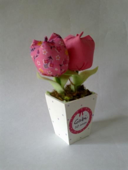 Lembrancinha Vasinho com Tulipas !