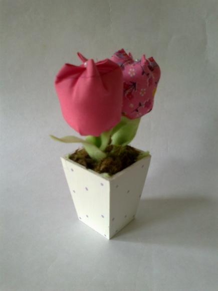 Lembrancinha Vasinho com Tulipas !