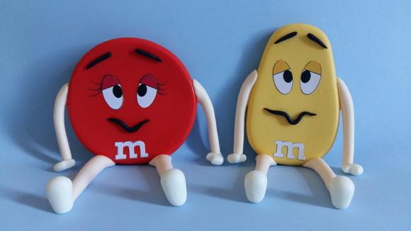M&m's de Biscuit (9 cm de Altura)