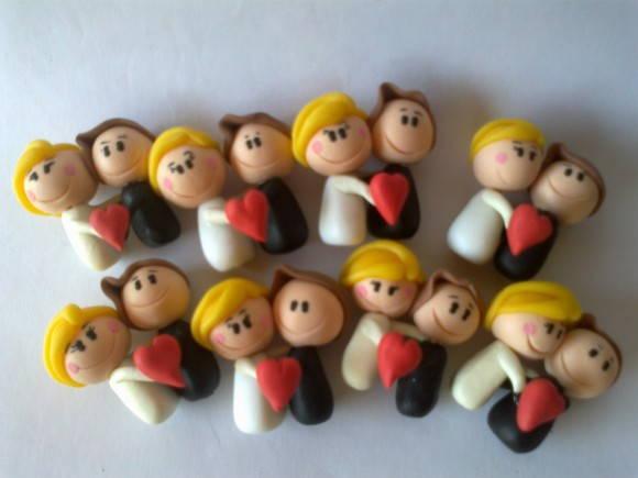 Noivinhos de Biscuit