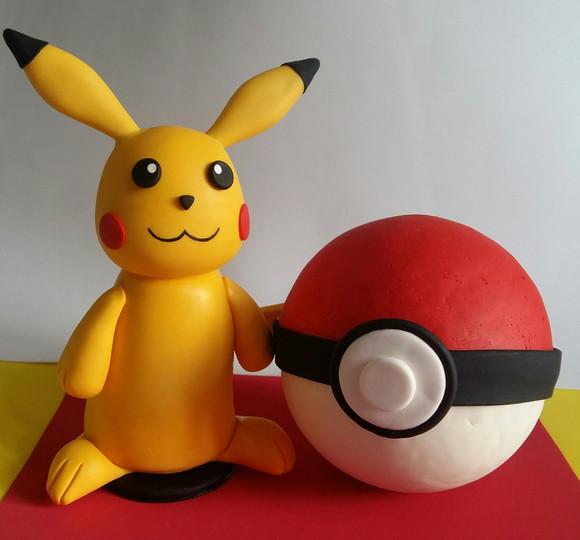Picachu e Pokebola de Biscuit