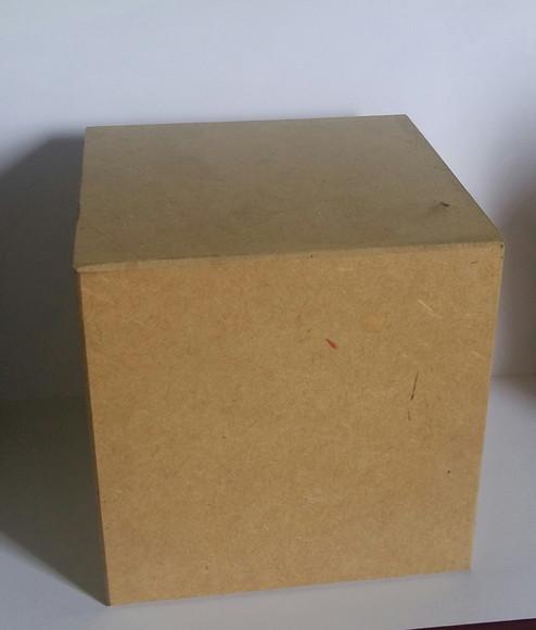 Porta retrato Mickey ou cubo cofre G em mdf cru