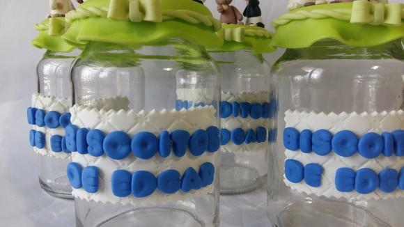 Pote Decorado com Biscuit