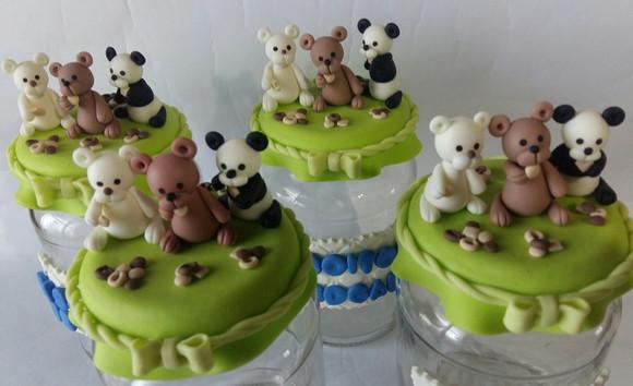 Pote Decorado com Biscuit