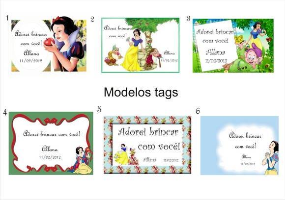 Tag da Branca de Neve