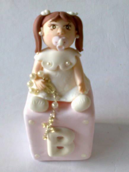 Topo Batizado Menina