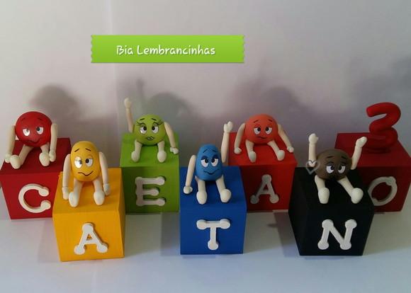 Topo Cubos M&ms