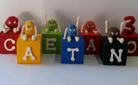 Topo Cubos M&ms