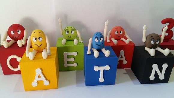 Topo Cubos M&ms