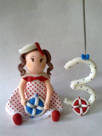 Topo de Bolo - MARINHEIRA !!!