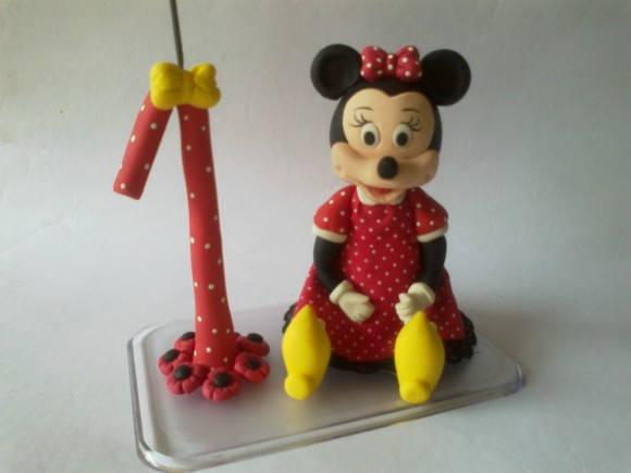 Topo de Bolo da Minnie*