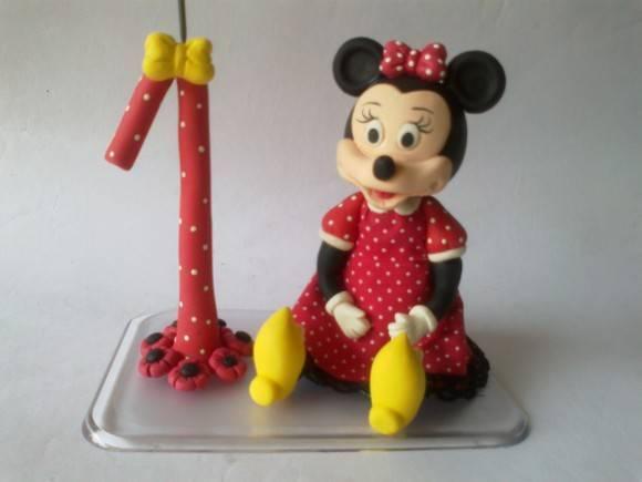 Topo de Bolo da Minnie*