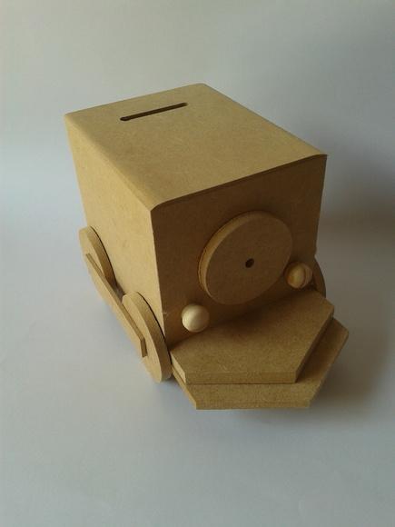 Trem Cofre Mdf Crú G - LIquidação