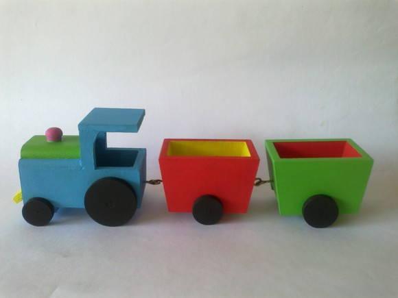 Trenzinho de MDF