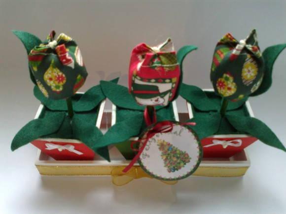 Trio de Vasinhos de Natal - ESGOTADO