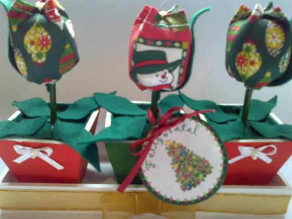 Trio de Vasinhos de Natal - ESGOTADO