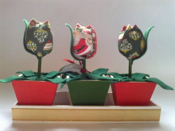 Trio de Vasinhos de Natal - ESGOTADO