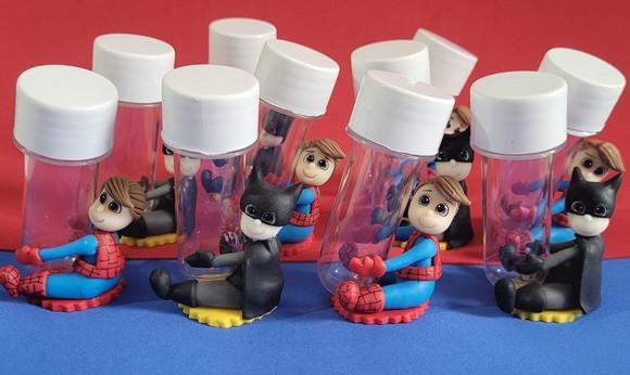 Tubete Homem Aranha e Batman