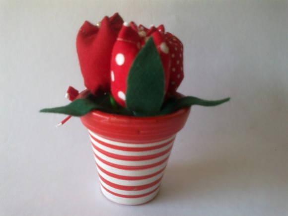 Vasinho de tulipa