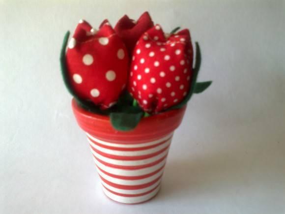 Vasinho de tulipa