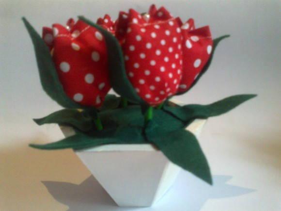 Vasinho de Tulipas
