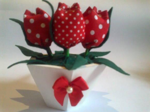 Vasinho de Tulipas