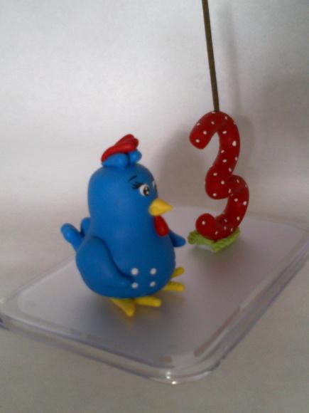 Vela Galinha Pintadinha