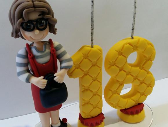 Vela Personalizada 18 Anos