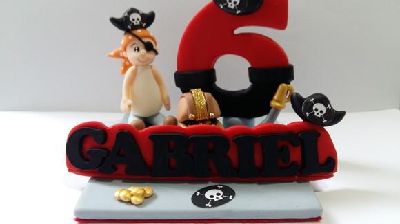 Vela Pirata com Nome